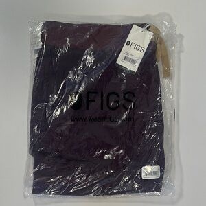 Figs L Deep Purple Zamora pants